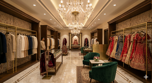 Why Luxury Indian Trousseau Shopping Requires an Uncompromising In-Store Styling Consult