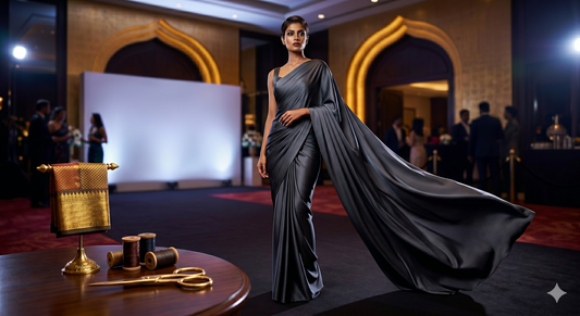 The Indo-Western Fusion Revolution: Contemporary Evening Cuts for Gowns & Capes